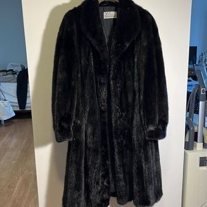 LAFLAMME FOURRURE SORREL MINK COAT size 8